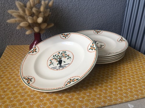 Assiettes longwy modèle - modèle, brest