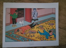planche Tintin moulinsart