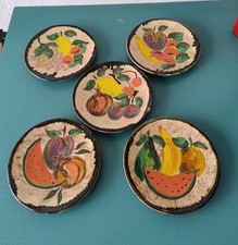 Lot de 5 assiettes vintage