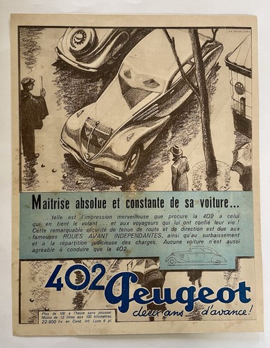 Ancienne publicité originale