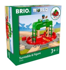 BRIO World Train Turntable &