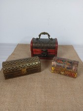 lot de 3 petits coffres pirate