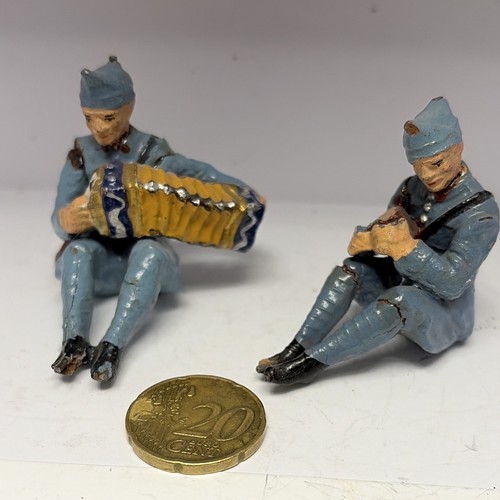Elastolin soldats français - , 1