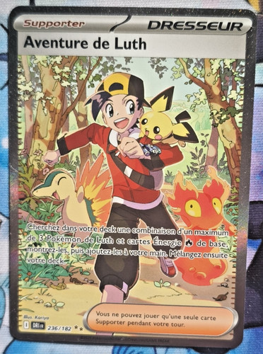 Carte pokémon aventure - carte,