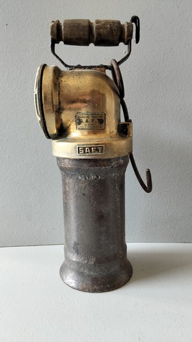 Ancienne belle lampe mineur - ancienne, de