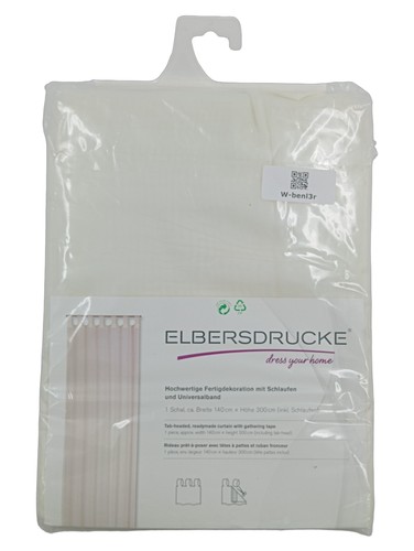 Elbersdrucke rideau blanc - elbersdrucke,