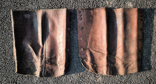 Guêtres hautes fausses bottes