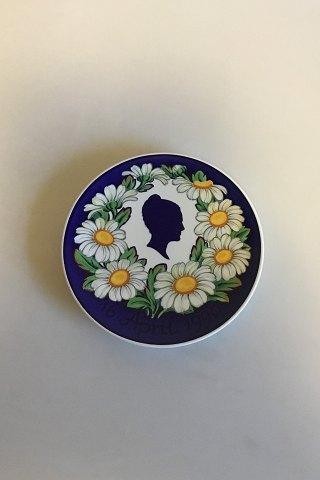 Assiette commémorative royale