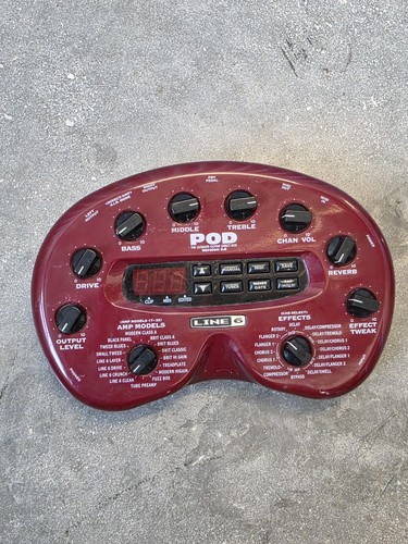 Line pod red - pod, guitar