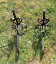 2 chenets anciens pour