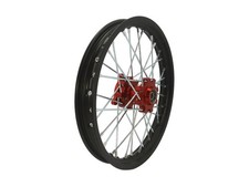 Jante avant noir et rouge 14