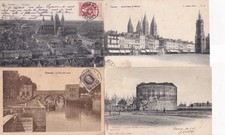Lot de 4 cartes postales