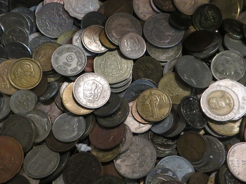 Lot 150 pièces monnaies - de, de