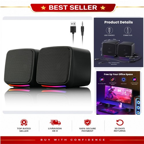 Vicloon enceintes usb avec - vicloon,