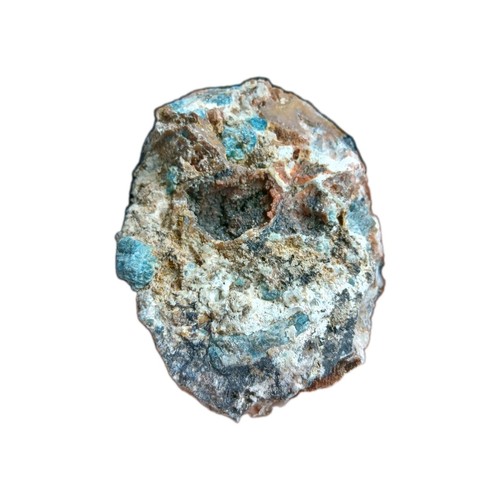 Calcite orange sur apatite