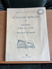 Guillaume Morlaye Manuscrit