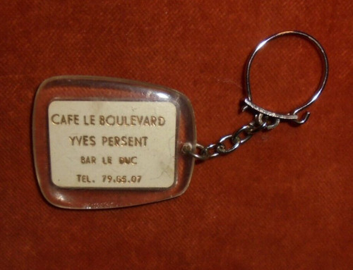 Porte clés café - café, boulevard