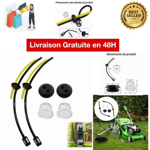 Kit filtre essence tondeuse - filtre,