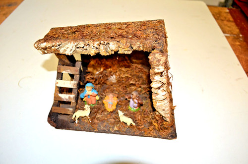 Crèche noel hauteur 5 - crèche, de