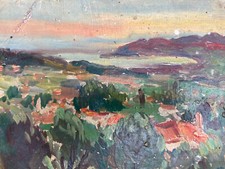 Belle Peinture Huile Panneau