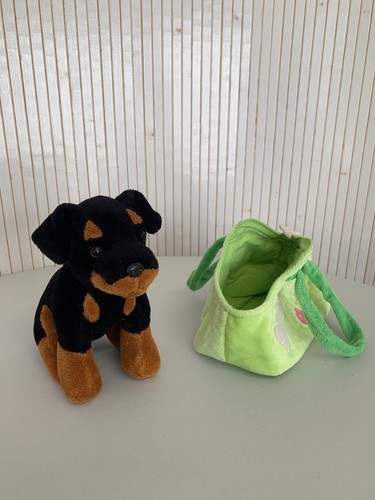 Peluche chiot rottweiler dans - peluche,