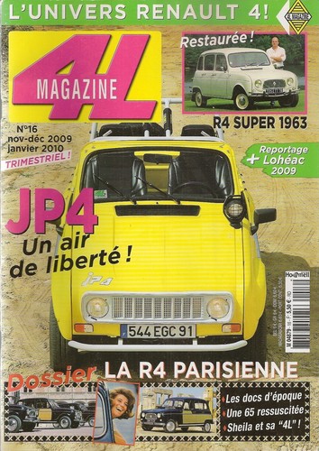 Magazine renault 4 - magazine,
