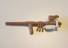 PLAYMOBIL (E129) INDIANS - Light Brown Peace Pull with White Feathers