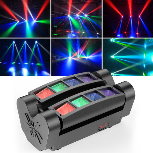 Projecteur spider led rgbw - rgbw, 80w
