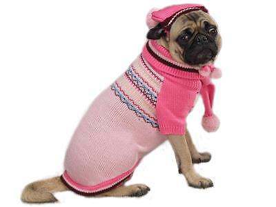 Large pink ski dog - large,