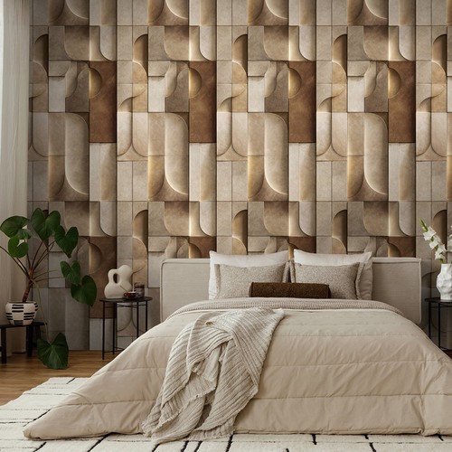 Papier peint intissé design - papier,