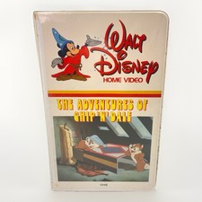 Walt Disney Home Video The Adventures of Chip N Dale Vintage VHS Clamshell