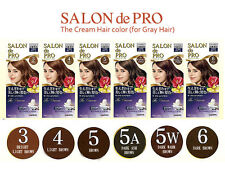[DARIYA SALON de PRO] The Cream Hair Dye Color Kit for Gray Hair JAPAN NEW