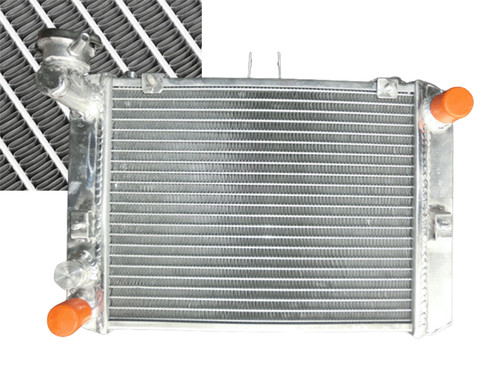 3row aluminium radiateur pour - aluminium,