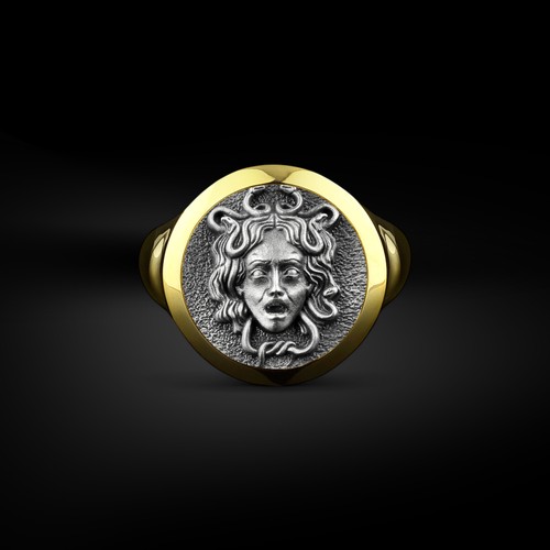 Bague chevalière homme
