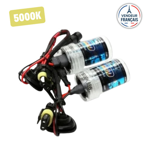 Ampoules xenon 5000k - h7,