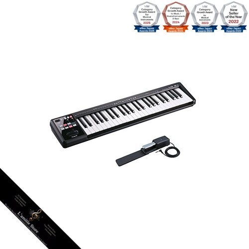 Clavier midi touches noir - midi,