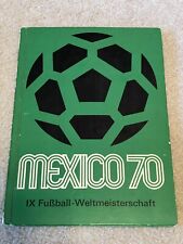 1970 WORLD CUP ALBUM BERGMANN NOT PANINI INCLUDING PELE COMPLETE
