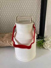 12 ⚜️ Old Vintage Plastic Milk Pot Milk Bottle Made In France