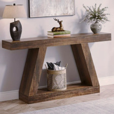 Console bois brut – Design