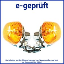 Paire de Clignotants À L'Avant Gauche + Droite pour Honda CB 50 J