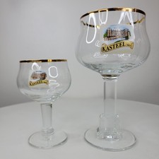 Ingelmunster Kasteel Bier Beer Chalice Glass Set