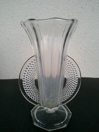 Vase art deco - art, verre