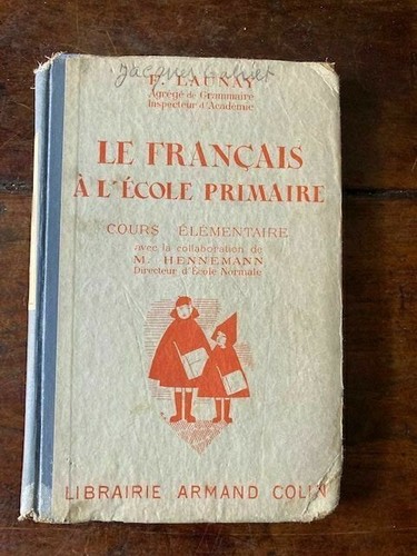 Livre scolaire launay le - livre, scolaire/f.launay/le