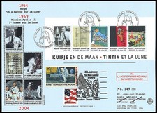 FDC Belgique-France-USA 2004
