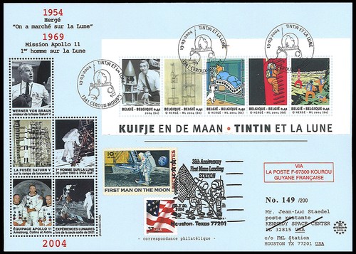 Fdc belgique france usa - belgique-france-usa, 2004
