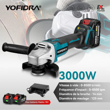 Meuleuse d'angle électrique