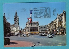 Douai Place d'Armes "1970" old cars postcard, old postcard /Nf