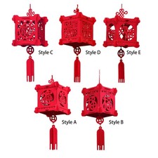 Lanterne chinoise rouge du