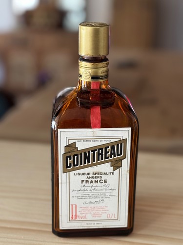 Bouteille cointreau vintage - cointreau,