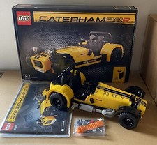 LEGO 21307 Ideas Caterham Seven 620R (Pre-Owned) 100% Complete Car RETIRED RARE